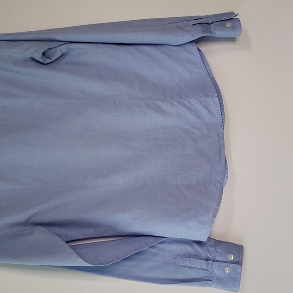 LILY PULITZER 100% Cotton Button Down Long Sleeve Shirt Blue Sz 6 Preppy Casual - Picture 7 of 13